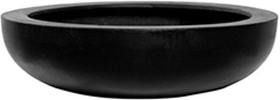 PotteryPots Monique Bloempot Plantenschaal Zwart D 34 cm H 10 cm