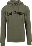 Mister Tee Los Angeles Wording Hoody Olive-S