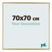 yd. Cadre photo 70x70 cm Or