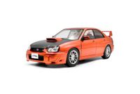 Solido Subaru Impreza modelauto, 1:18, rallymodel, oranje