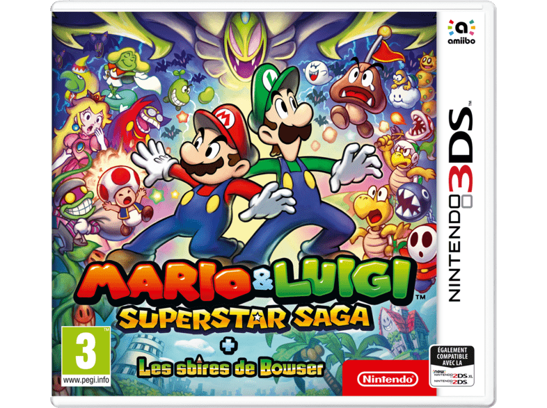 Nintendo Mario & Luigi: Superstar Saga + Bowsers Minions FR 3DS - 0045496476052