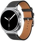 Strap-it Samsung Bracelet cuir classique Samsung Galaxy Watch 8 Classic (noir)