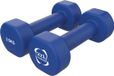 Monster Group BV Haltères en néoprène - vert - 2x2,5 kg - conception plate anti-roulement