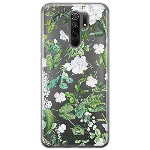 BABACO ERT GROUP Mobiele Telefoonhoesje voor Xiaomi REDMI 9 - Babaco Flowers 034