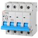 IXTRIMA Automatische stroomonderbreker 4P 40A 380V 6kA MCB C40 gebruikt 4 DIN-modules