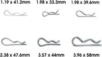 AutoMaster SPO moto scooter Assortiment coffret 150 goupille BETA-R R clips GE-879 pour moto pour motoculture agricole
