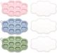 BeltAvenue Holding B.V. Boîtes de conservation pour aliments pour bébé (lot de 3), bleu, vert, rose, blanc