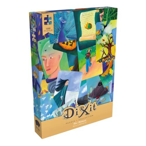 Libellud Asmodee | | Dixit Puzzle Collection | Motief: Blue Mishmash | 1.000 stukjes | Formaat: 48 x 68 cm | Vanaf 14 jaar | Spraakneutraal