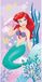 Disney Kleine Zeemeermin Strandlaken, Ariel - 70 x 140 cm - Katoen