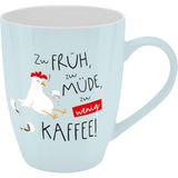 GRUSS & CO Beker met motief "Te weinig koffie"