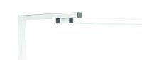 Treston SPR180 C-profielrail voor werkbanken - Grijs, Staal, 1800 mm