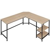 Tectake - Bureau Hamilton Industrial Light - Hoekbureau - Metaal - 404232