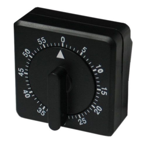 Technoline KZW-A - Zwart - Wekker - 69 x 69 x 40 mm