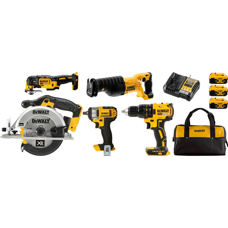 DeWalt DCK525P3-QW XR combopack 18V 3x 5,0Ah Li-ion