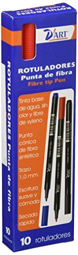 D'Art pennen - 1 mm - 10 stuks - Azul Y Amarillo