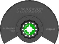 Hikoki Accessoires HiKOKI MSU100SKS Segmentzaagblad – Starlock – 100 mm – Bi-Metaal (BiM) – Voor Hout, Metaal en Kunststof