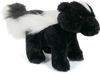 Heunec Pluche stinkdier knuffel - 25 cm - zwart/wit