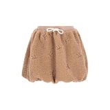 Like Flo teddy ballonrok met print - lichtbruin