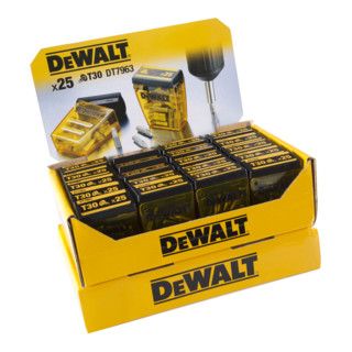 DEWALT DT7963 - Display - 25 mm - 20 stuks