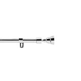 douceur d'intérieur Uittrekbare stang in complete set (120 < 210 cm) Silas chroom verguld