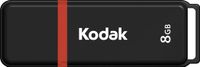 Kodak Emtec USB2.0 K100 8GB USB flash drive USB Type-A 2.0 Zwart, Rood