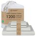 Supima Coton Ensemble de draps, taille Queen, 1200 fils, 4 pièces