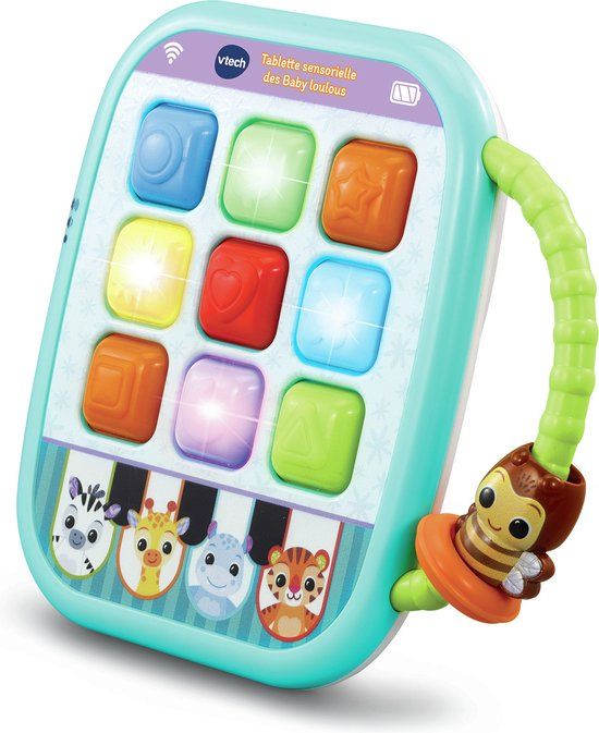 VTech Baby 80-540405 Educatieve tablet Baby Sensorielle des Baby Loulous, Frans
