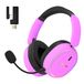 HATOR Phoenix 2 Casque de jeu sans fil, 2,4 GHz + Bluetooth + connexion USB, Hi-Res Audio, LDAC, THX, Cyberviolet