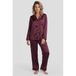 Dreamcovers Satijnlook Pyjamaset - Bordeaux