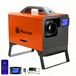 Chauffage à air diesel - 12/24 V - Réglage automatique de l'altitude jusqu'à 5000 mètres - Commande par application/télécommande/écran LCD - 7 fonctions - Avec adaptateur - Convient pour camping-cars, camions, bateaux