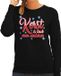 Bellatio Decorations Shoppartners Bv Foute kersttrui / sweater zwart kerst is leuk voor anderen voor dames - kerstkleding / christmas outfit L