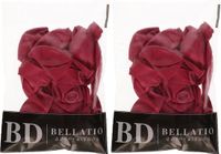 Bellatio Decorations Shoppartners Bv Feest ballonnen - roze - 200x stuks - ca. 27 cm - verjaardag versiering