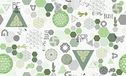 d-c-fix tafelkleed wit – Manhattan Geometris (140 x 180 cm)