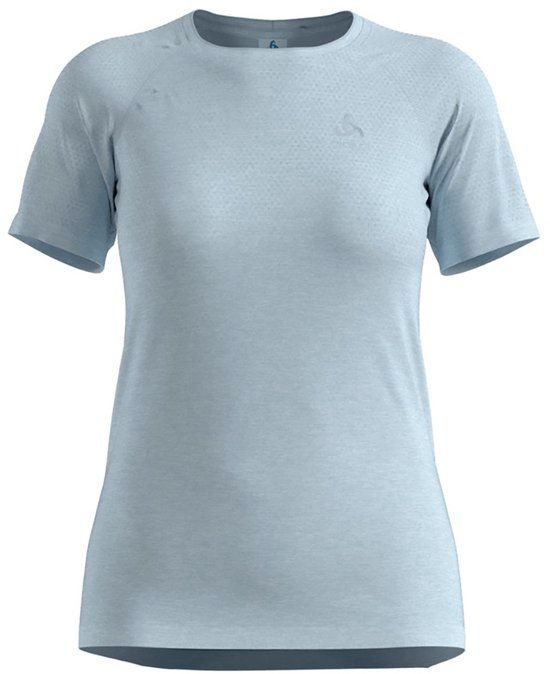 Odlo T-shirt crew neck s/s ESSENTIAL SEAMLESS BLAUW - Maat S