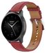 Wigento Xiaomi Watch 2 Pro Hoogwaardige Kunstleren Horlogeband Rood