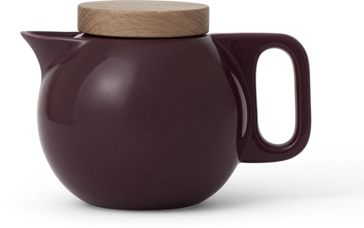 Viva Scandinavia Amelia Theepot 750 ml Bordeaux - 5704854786404