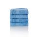 ALCLEAR International Premium handdoekenset, badstofserie in 6 kleuren en 5 maten, kleur: JEANSBLAUW, 4x(30x50 cm)