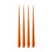 ester & erik Bougie ester & erik Lot de 4 mat orange 16, 42 cm