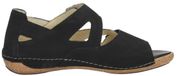 Waldläufer Waldlaufer Heliett Sandalen Plat - zwart - Maat 38.5