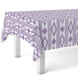 Martina Home Tafelkleed, wasdoek, Malorqui, paars, 180 x 140 cm