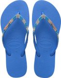 Havaianas Slim Glow FC-slippers Blauw