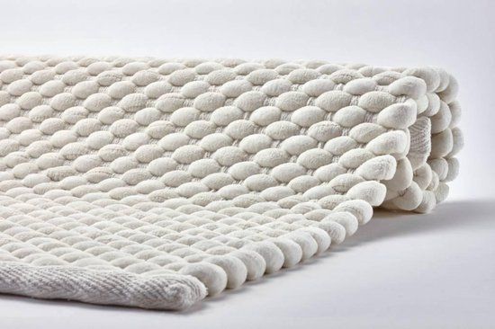 Aquanova Maks Badmat - 60x60 cm - Ivoor - Katoen