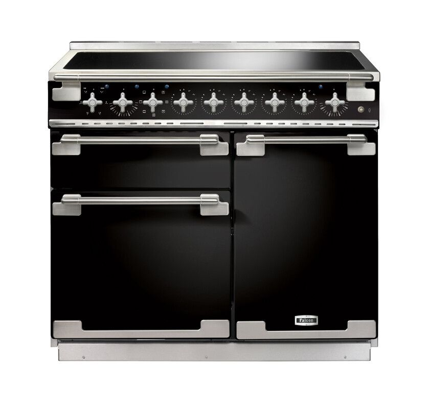 Falcon Elise 100 Range Cooker - Electric Induction Hob - Black
