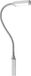 Fischer & Honsel Raix - Moderne nachtlamp met flexibele arm - Zilver