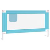 Syfax Bedhekje peuter 150x25 cm stof blauw