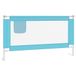 Syfax Bedhekje peuter 150x25 cm stof blauw