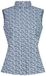 CMP Gilet sans manches pour femmes XXL Bleu Blanc Noir