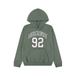 Abercrombie & Fitch hoodie met print - groen