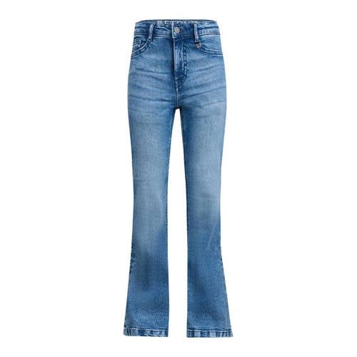 Retour Jeans Sidi high waist flared jeans medium blue denim