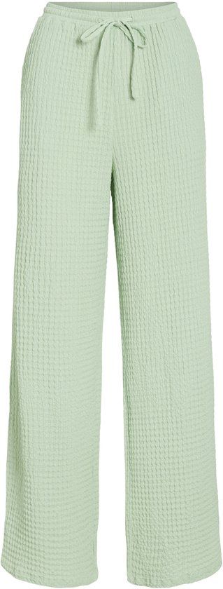 VILA - VIBOTTA HW STRAIGHT PANTS/TES - Dames - Leggings - Smoke Green